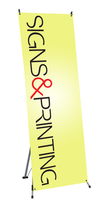 X Stand Banner