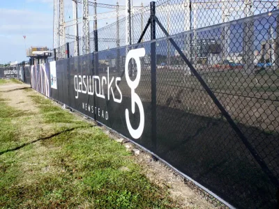 Mesh Fence Wrap